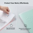 Verical Folder File Multi-Layer Display Book File Folder, Morandi-Colored Document Folder ...