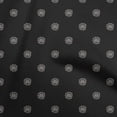 thumbnail image 1 of oneOone Cotton Cambric Black Fabric Block Sewing Craft Projects Fabric Prints By Yard 56 Inch Wide, 1 of 4