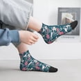 thumbnail image 2 of Pofeuu Lilies Flowers Print 30cm Socks, Adult Running Hiking Socks for Youth and Adult, 2 of 7