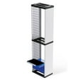 thumbnail image 3 of Torre de Almacenamiento de VideoJuegos Doble, Ambiental de ABS Video de VideoJuego Display Disces Store 36 Discos de Juego para Discos de Juegos, 3 of 8