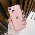 thumbnail image 5 of Compatible for iPhone 13 Case,Clear Case with Laser Love Heart Pattern for Women Grils,Soft TPU Silicone Bumper Protective Cover for iPhone 13,6.1 inch - Pink, 5 of 6