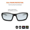 thumbnail image 2 of Ergodyne - Gafas de seguridad Odin con lentes para interior/exterior, color negro (50080), 2 of 8