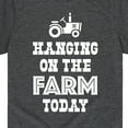 thumbnail image 3 of Instant Message - Hanging On The Farm Today - Toddler & Youth Short Sleeve Graphic T-Shirt, 3 of 6