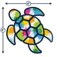 thumbnail image 3 of Red Hound Auto Sea Turtle Paint Splash Sticker Decal Wall Tumbler Cup Window Car Truck Laptop 4 Inches, 3 of 5