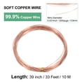 thumbnail image 3 of 99.9% Soft Copper Wire, 20 Gauge 16FT Pure Copper Wire Craft Wire for DIY [0.8mm, 10M], 3 of 7