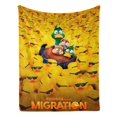 thumbnail image 2 of Migración anti-pilling, suave, ligera, esponjosa y acogedora de lujo para hogar y cocina – Perfecta para niños y adultos,50X70cm, 2 of 6