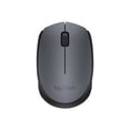 thumbnail image 2 of Logitech M170 Mouse - Wireless - Gray - USB - Computer, 2 of 11