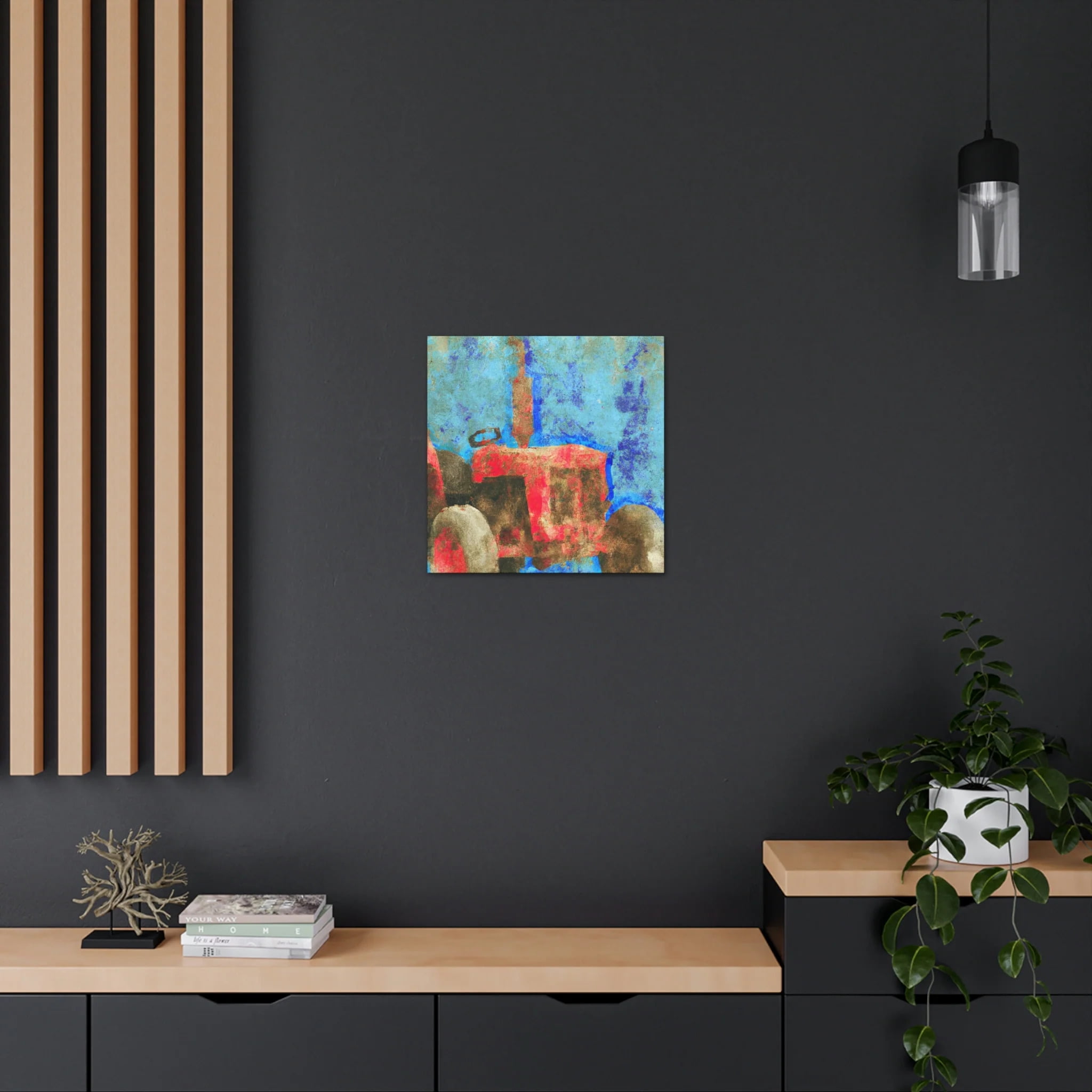 Tractor in Simplicity - Canvas
