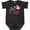 Black Leopard, variant on Inktastic I Love My Daddy Girls Baby Bodysuit