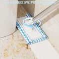 thumbnail image 7 of Mini Lazy Mop, Towel Mop, with 1 pack Reusable Cloths,White, Small Bathroom Mop, Multi-Functional Towel Mop, Wet And Dry Use, 39.37 Inches,for House Wall Bathroom., 7 of 7