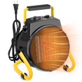 thumbnail image 1 of Calentador de garaje POOPLE de 1500 W eléctrico para exteriores con sobrecalentamiento, 1 of 7