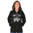thumbnail image 3 of Dont Eat Friends Vegan Vegetarian Zip Up Hoodie Men's Women's Brisco Brands S, 3 of 5