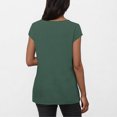 thumbnail image 3 of yillto Womens Basic Tee Short Sleeve Plain Round Neck Shirts Solid Color Causal Tunic Tshirts Tops, 3 of 7