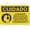 Warning Sign 4, variant on Caution Hearing Protection Required Spanish Sign - 12×8 Inches, Rust-Free Aluminum, Professional Graphics Easy-Mount Indoor Outdoor Decor