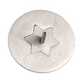 thumbnail image 1 of Luzkey Candle Cover, Candle Attachments, Evenly Melting, Decorative Candle Accessories Made of Stainless Steel in Glass, Candle Lid in Glass for The Living R S Hexagonal Star, 1 of 8