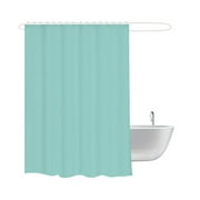 PEVA Plastic Shower Curtain Liner Mildew Resistant Shower Liner with 12 hooks