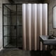 thumbnail image 5 of Cortina de ducha de poliéster impermeable con degradado, 180 x 180 cm | Tejido grueso con ojales de acero inoxidable | Cortina de baño de secado rápido y resistente al agua para casa, hotel,, 5 of 7