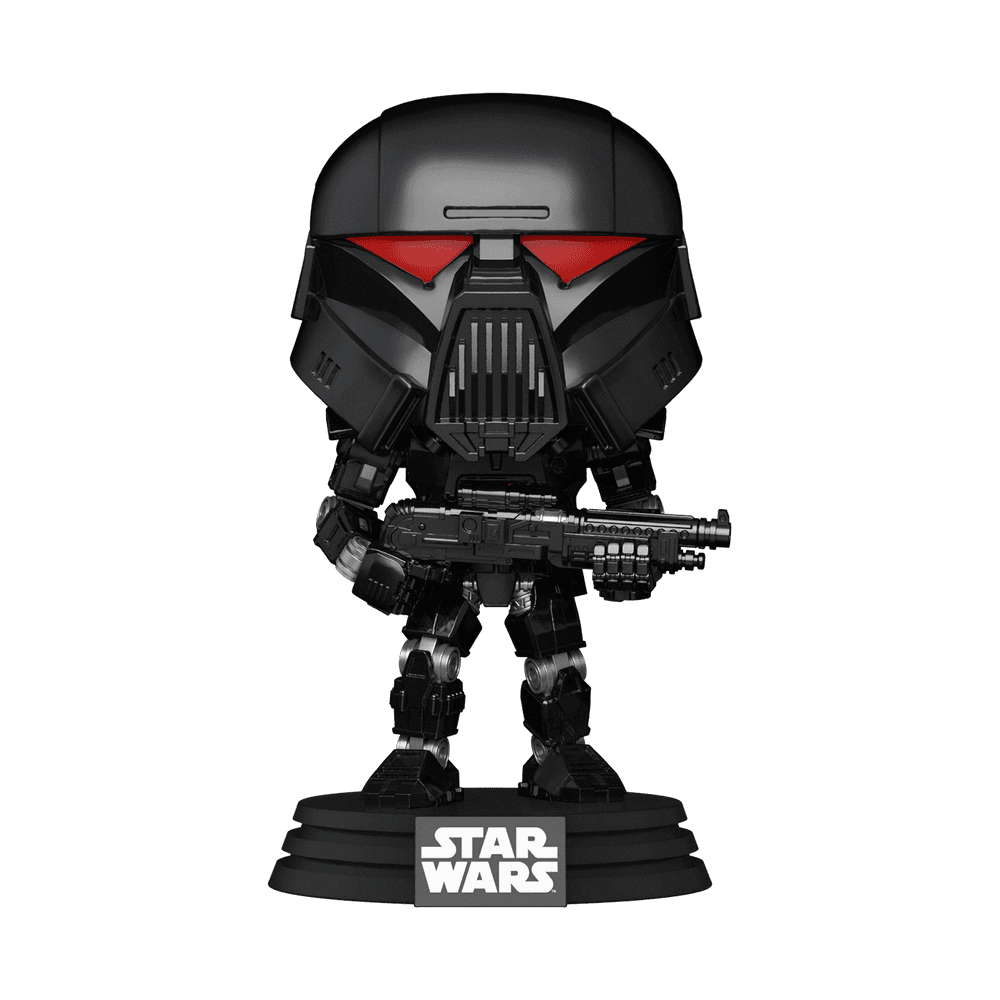 Funko POP! Star Wars: The Mandalorian - Dark Trooper (Battle) - Walmart.com - Walmart.com