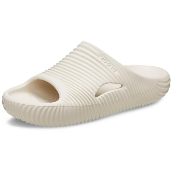 Crocs Unisex Mellow Recovery Slides Sandal Stucco Tide 8 US Women