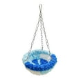 thumbnail image 4 of Hamaca colgante para pájaros, cama de invierno cómoda y para cría, accesorios para jaulas de loros, pinzones, pájaros pequeños y agapornis. Azul, 4 of 8
