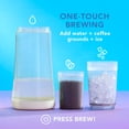 thumbnail image 4 of Mr. Coffee® Express Cold Brew Coffee Maker, 10-Minute Cold Brew Coffee Machine, Oat Milk, 4 of 5