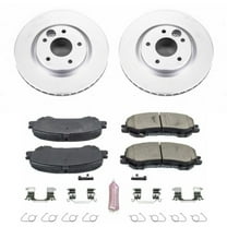 PowerStop Front Geomet Coated Brake Rotor and Pad Kit Fits: NISSAN Select Models CRK7036