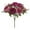 Red, variant on Artificial Flowers, 9 Head Colourful Peony Artificial Flowers, Silk Realistic Bouquet Flowers Arrangements, Fake Long Stem Roses for Wedding DIY Bouquet Home Table Decoration, 1Pc(Purple,12.6x8")
