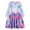 Pink, variant on LYMAYTER 3-11 Years Girls Dresses for Kids Baby Long Sleeve Dance Dress Toddler Tulle Party Princess Gown