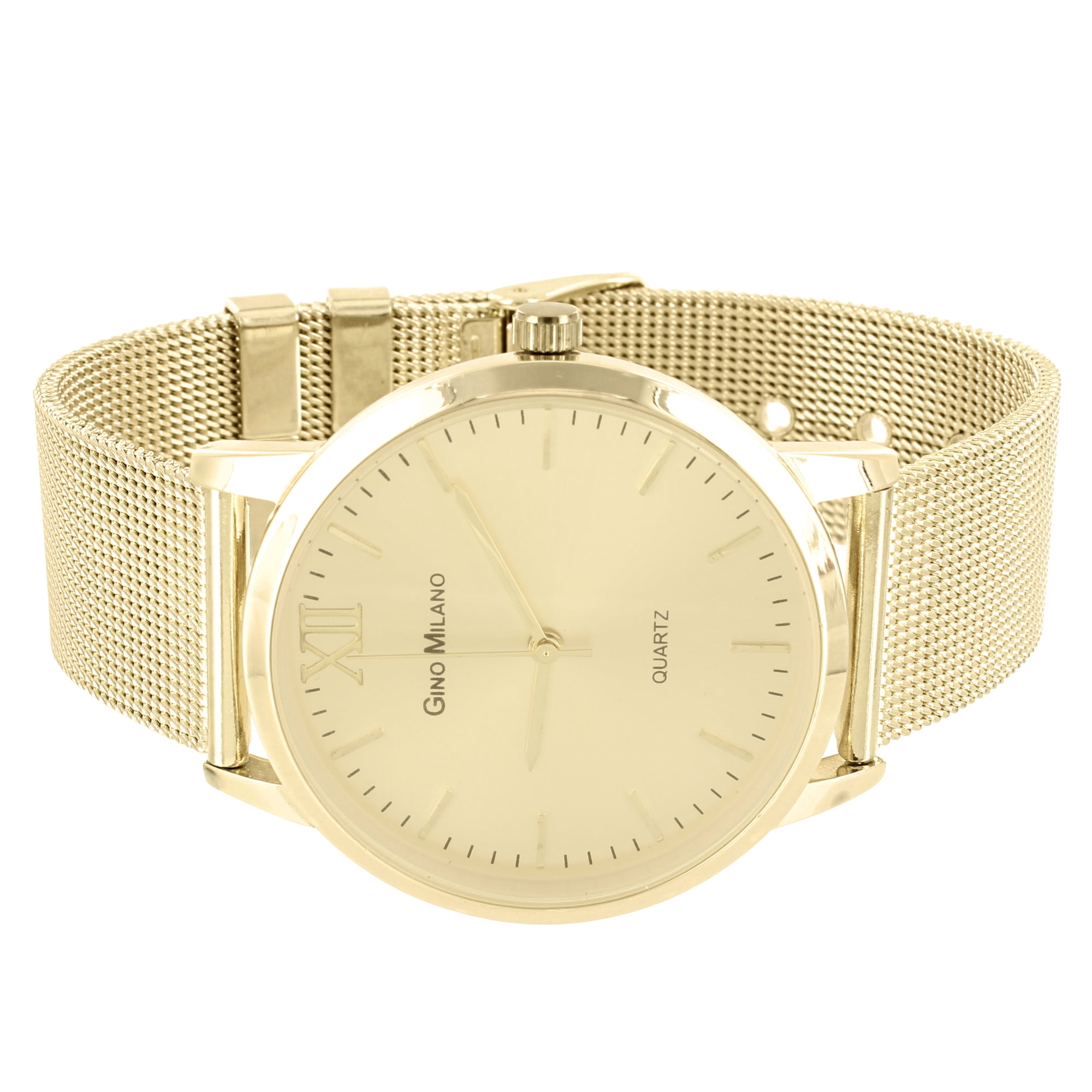 Mesh Band Gino Milano Watch Quartz 