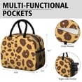 thumbnail image 6 of Womens Yellow and Brown Of Leopard Print Lunch Box for Work,Insulated Lunch Bag for Women,Loncheras Para Mujer,Leakproof Adult Lunch Bag for Work,Beach,Travel,Picnic,Camping, 6 of 7