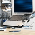 thumbnail image 3 of VIVO 10" to 15.6" Single Laptop Stand Desk Mount, Adjustable Notebook Holder, 3 of 8