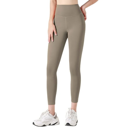 nsendm Unisex Pants Adult Yoga Stretch Pants for Women Petite I Waist with  Workout Pocket Women's High Pants Yoga Leggings Yoga Pants Butt(Black, S) 