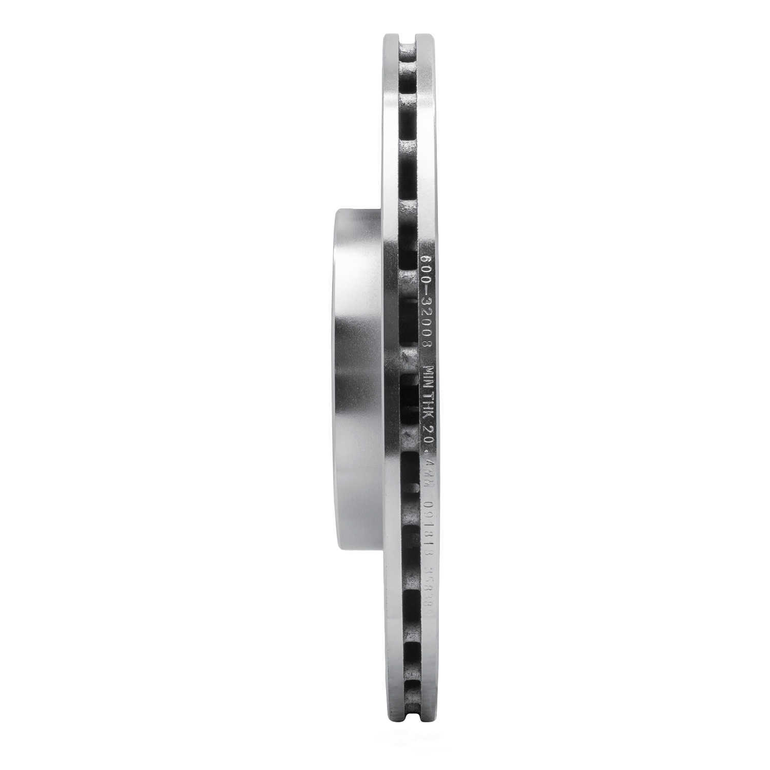 Dynamic Friction Company 631-32008L DFC Brake Rotor - Drilled And Slotted - Silver