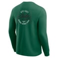 thumbnail image 3 of Men's Darius Rucker Collection by Fanatics Green New York Jets Washed Waffle-Knit Long Sleeve T-Shirt, 3 of 3