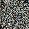 thumbnail image 2 of Miyuki Delica Seed Beads – Size 11/0 (1.6 mm), DB0324, Matte Metallic Green Iris, 7.2 g, Approx. 1440 Beads, 2 of 7