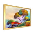 thumbnail image 2 of Designart 'Beautiful Village House On A Hot Summer Day' Modern Framed Art Print, 2 of 4