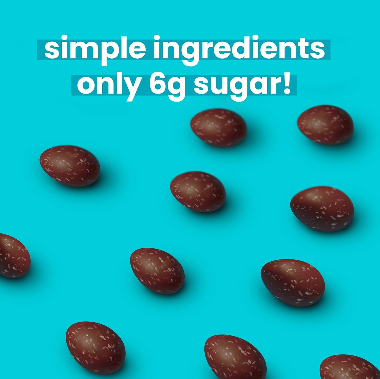 (Pack Of 6) Unreal Dark Chocolate Coconut Almonds 4 Oz