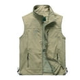 thumbnail image 1 of Men's Outdoor Leisure Travel Fishing Work Utility Vest with Multiple Pockets Lightweight Comfortable Durable Performance, 1 of 8