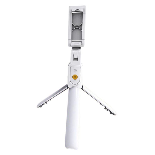 Palo de Selfie Plegable con Trípode Desmontable para El Teléfono Sunnimix Blanco