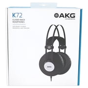 AKG K72 Studio Recording Headphones w/ 40MM Drivers+Rechargeable Headphone Amp
