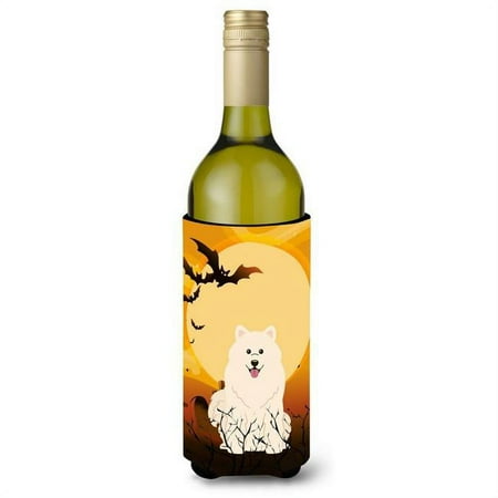 

Halloween Samoyed Wine Bottle Beverge Insulator Hugger