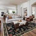 thumbnail image 4 of Insect Washable Rugs for Living Room Soft Area Rug x Rug for Bedroom UltraThin Non Slip Dining Room Rug Stain Rug Large Carpet for Office Nursery(&#x), 4 of 7