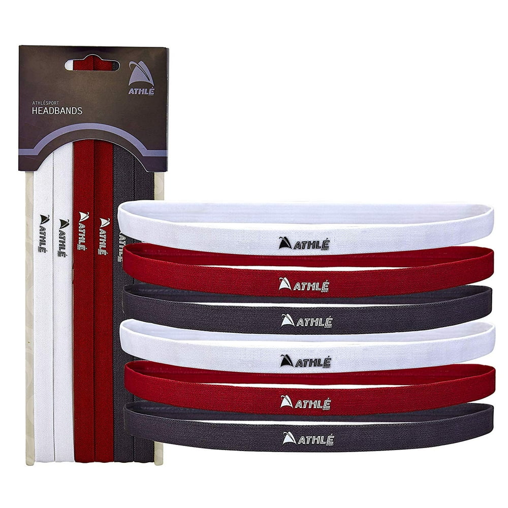 Athle Sport Athletic Sports Headbands for Women Men Boys & Girls 6