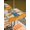 Yellow Orange Beige, variant on Outdoor Tablecloth with Umbrella Hole and Zipper, Fall Pumpkins Rectangle Table Cloth 54x80 Inch Waterproof Tablecloth, Straw Man Thanksgiving Leaves Orange Check Picnic Table Cover for Patio Camping