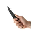 thumbnail image 4 of Toor Knives Krypteia S Fixed Blade Knife, 4in, CPM M4 Steel, G10 Handle, SoCom Black, Black Hydro Static, 4 of 11
