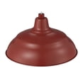 thumbnail image 4 of RWHS17-SR Millennium Lighting R Series - 1 Light Warehouse Shade-9.25 Inch Tall and 17 Inch Wide-Satin Red Finish, 4 of 7
