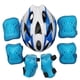 thumbnail image 2 of Greeniant Protector de patinaje sobre ruedas ajustable de 7 piezas Juego de cascos para niños pequeños Coderas patinar tipo 3 Greeniant OD022039-06, 2 of 6