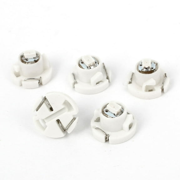 Unique Bargains 5 Pcs 3020  T4.2 Wedge  Dash Board Glove Box Light Lamp Green Internal