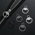thumbnail image 4 of 60 Pcs Detachable Zipper Pull Replacement Tab Coats Removable Alloy, 4 of 6