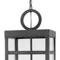 thumbnail image 4 of 2808DZ-LL Hinkley Lighting Porter - 4 Light Large Outdoor Hanging Lantern in Transitional Style - 12 Inches Wide by 31.25 Inches High-Aged Zinc, 4 of 6